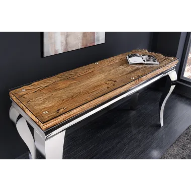 Invicta Konsola Modern Barock BARRACUDA teak 145 x 80 x 45cm / 44364