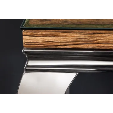 Invicta Konsola Modern Barock BARRACUDA teak 145 x 80 x 45cm / 44364