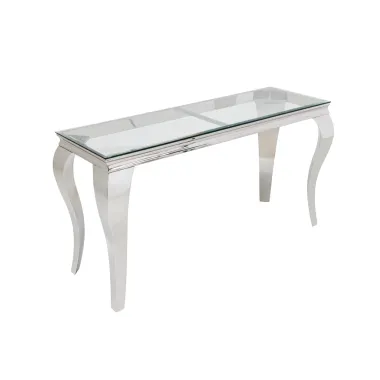 Invicta Konsola Modern Barock BARRACUDA teak 145 x 80 x 45cm / 44364