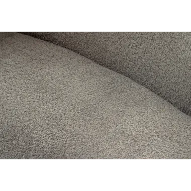 Invicta Sofa ATELIER L 3 osobowa szare bouclé 230cm / 46545