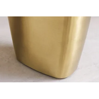 Invicta Stół do jadalni ORGANIC owalny wielokolorowy marmurowy blat 200cm / 46205