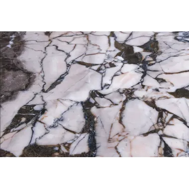 Invicta Stół do jadalni ORGANIC owalny wielokolorowy marmurowy blat 200cm / 46205