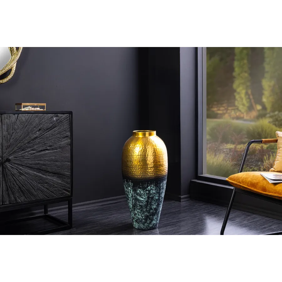 Invicta Wazon ORIENT L złoty z patyną 65cm / 44874