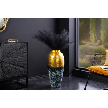 Invicta Wazon ORIENT XL 75 cm złoty z patyną / 44873