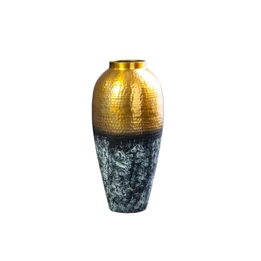 Invicta Wazon ORIENT XL 75 cm złoty z patyną / 44873