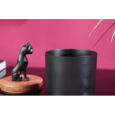 Invicta rzeźbiarska PANTHER czarne żelazo drewno mango naturalne 20cm / 43949