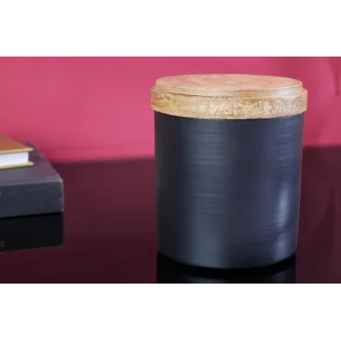 Invicta rzeźbiarska PANTHER czarne żelazo drewno mango naturalne 20cm / 43949