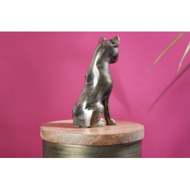 Invicta rzeźbiarska PANTERA naturalne drewno mango 20cm  / 44485