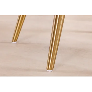 Invicta Krzesło MIA CASA sznurkowe beżowe metalowe nogi 47cm / 45926