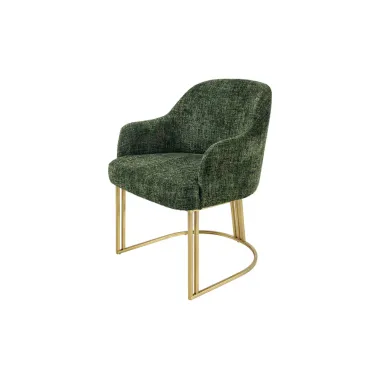 Invicta Krzesło EXTRAVAGANCIA ciemnozielone z podłokietnikami 60cm / 45928