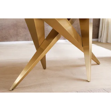 Invicta Stół do jadalni ART LIVING ceramiczny optyka białego marmuru 200cm / 46202