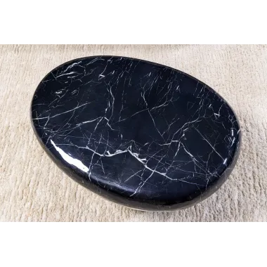 Invicta Stolik kawowy STONE optyka marmuru 75cm / 44853