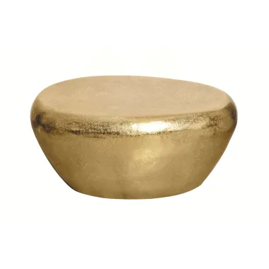 Invicta Stolik kawowy STONE złoty 75cm / 44852