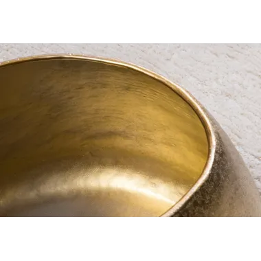 Invicta Stolik kawowy STONE złoty 75cm / 44852