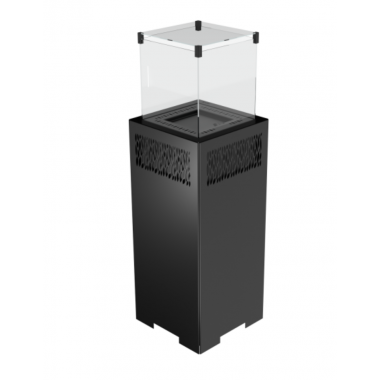 Hitze Gazowy ogrzewacz tarasowy biały FUENTE Q 437 x 1375 x 437mm / FUENTE Q.W