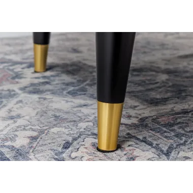 Invicta Fotel uszak DON białe bouclé 88cm / 45970