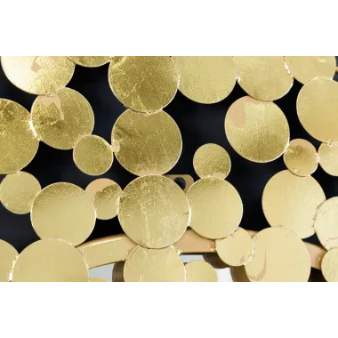 Invicta Lustro ścienne COINS w kolorze starego złota 80cm / 42242