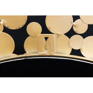 Invicta Lustro ścienne COINS w kolorze starego złota 80cm / 42242