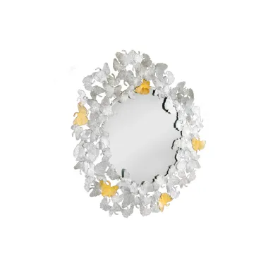 Invcita Lustro ścienne LIŚCIE GINKGO 95cm / 42778