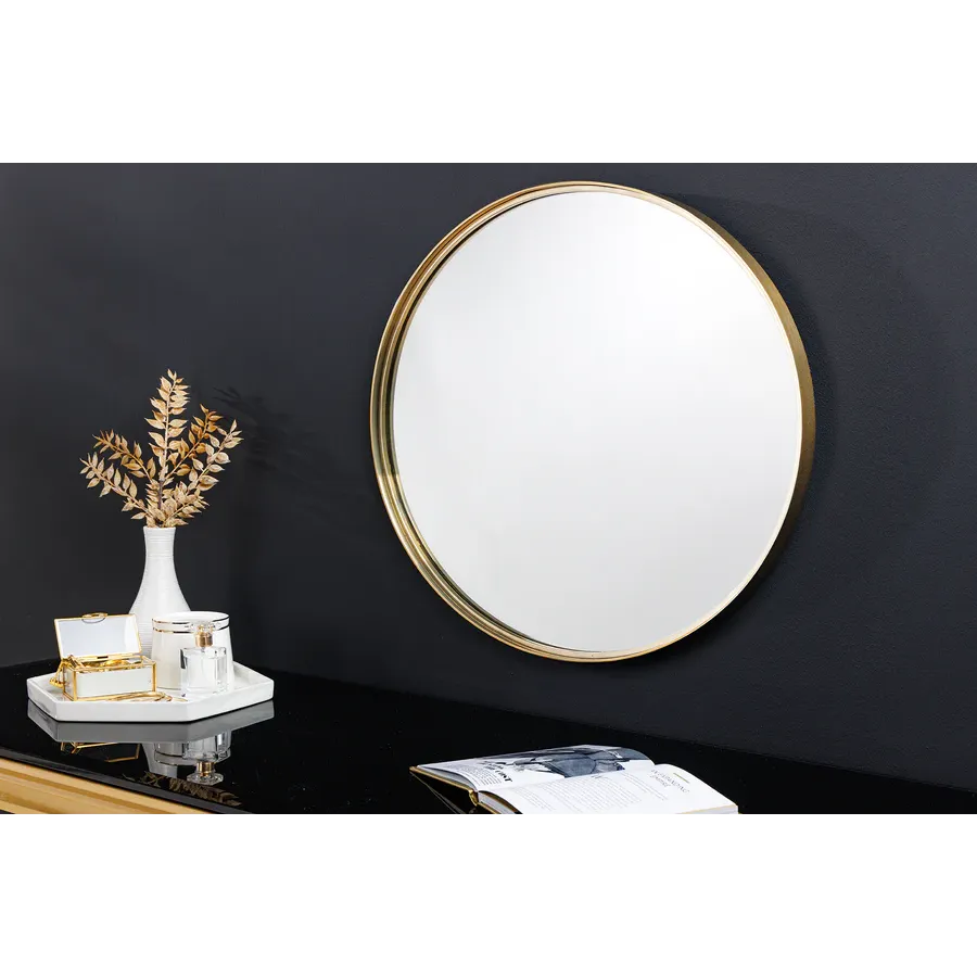 Invicta Lustro ścienne PORTRAIT złote 50cm / 42798