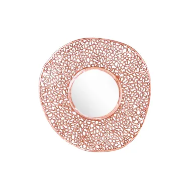 Invicta Lustro ścienne LEAF miedziane 110cm / 40875