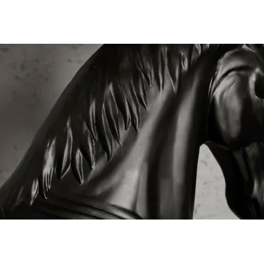 Invicta Lampa stołowa BLACK BEAUTY rzeźba konia 130cm / 6530082