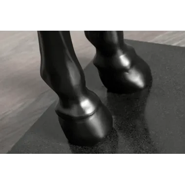 Invicta Lampa stołowa BLACK BEAUTY rzeźba konia 130cm / 6530082