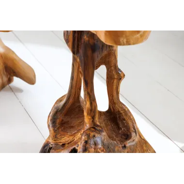 Invicta stolik ROOT drewno tekowe naturalne 40cm / 44713