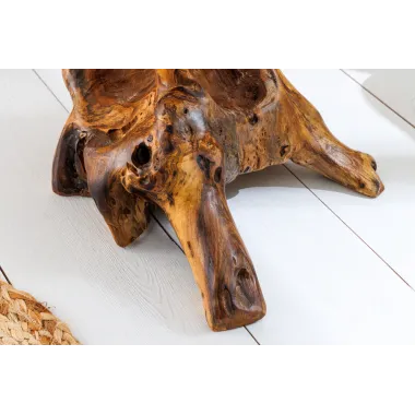 Invicta stolik ROOT drewno tekowe naturalne 40cm / 44713