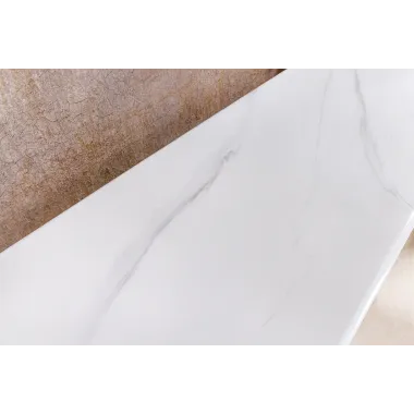 Invicta Konsola ART LIVING ceramiczny biały blat 140cm / 46203