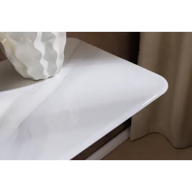 Invicta Konsola ART LIVING ceramiczny biały blat 140cm / 46203