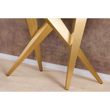 Invicta Konsola ART LIVING ceramiczny biały blat 140cm / 46203