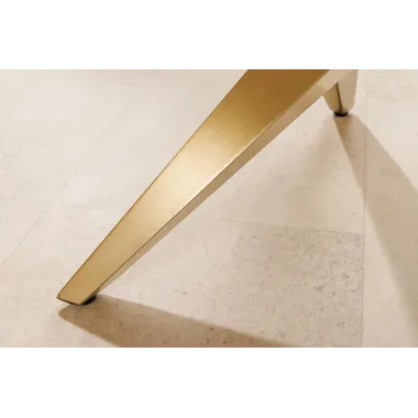 Invicta Stolik kawowy ART LIVING ceramiczny biały blat 130cm / 46204