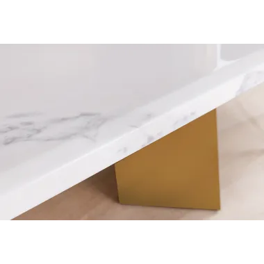 Invicta Stół do jadalni EXTRAVAGANCIA optyka białego marmuru 200cm / 45929