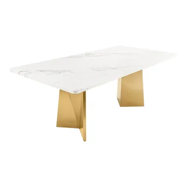 Invicta Stół do jadalni EXTRAVAGANCIA optyka białego marmuru 200cm / 45929