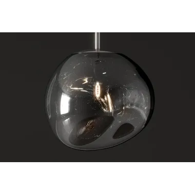 Invicta Lampa wisząca LIQUID DIAMOND 20cm szkło dymione / 46016