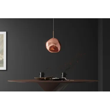 Invicta Lampa wisząca LIQUID DIAMOND miedź 35cm / 46018