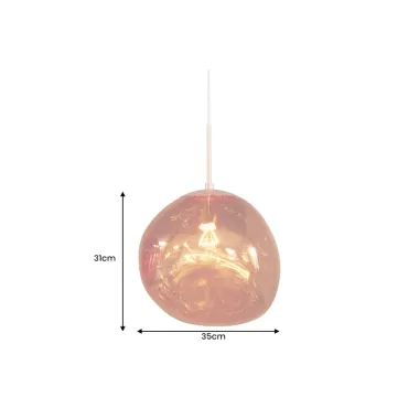 Invicta Lampa wisząca LIQUID DIAMOND 35cm / 46018