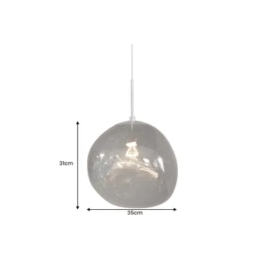 Invicta Lampa wisząca LIQUID DIAMOND 35cm / 46019