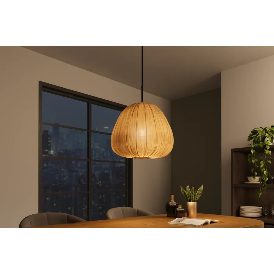 Invicta Lampa wisząca ORGANIC z naturalnego materiału 30cm / 46413