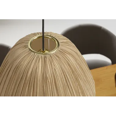 Invicta Lampa wisząca ORGANIC z naturalnego materiału 30cm / 46413