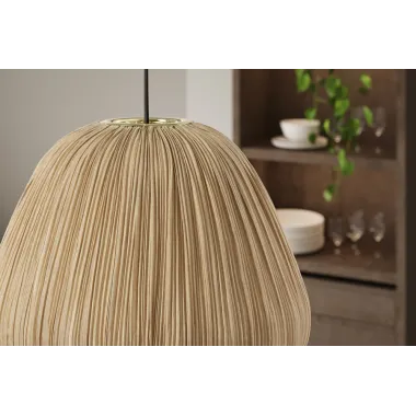 Invicta Lampa wisząca ORGANIC z naturalnego materiału 30cm / 46413