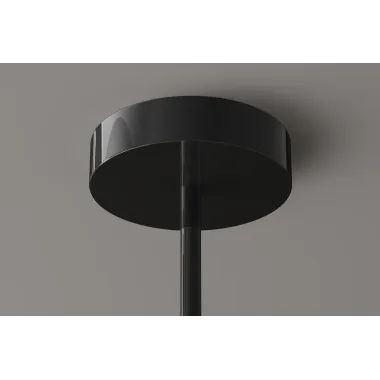 Invicta Lampa wisząca LIQUID DIAMOND 5 szklanych kloszy w kolorze szarym / 46021