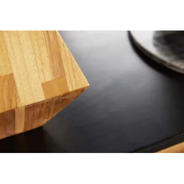 Invicta Lampa stołowa DIAMOND drewno tekowe 60cm / 43848