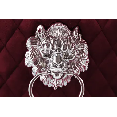 Invicta Krzesło CASTLE DELUXE z uchwytem w kształcie głowy lwa 53cm / 40472