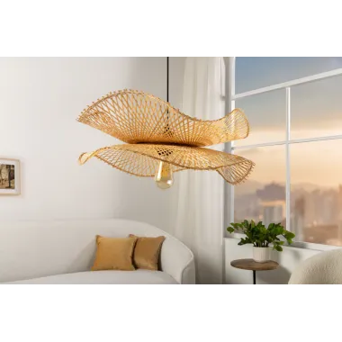 Invicta Lampa wisząca ORGANIC LIVING bambus naturalny  70cm / 44523