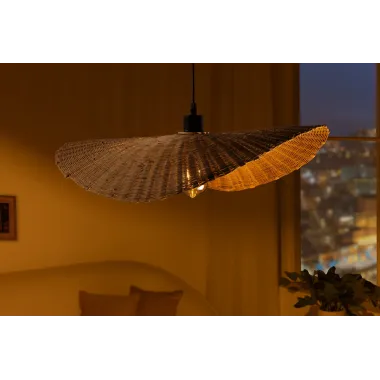 Invicta Lampa wisząca ORGANIC LIVING bambus naturalny  70cm / 44519