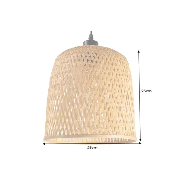 Invicta Lampa wisząca ORGANIC LIVING bambus naturalny  25cm / 40582