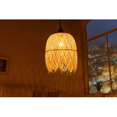 Invicta Lampa wisząca ORGANIC LIVING bambus naturalny 30cm / 40576