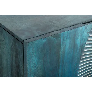 Invicta Komoda GOLDEN SUNSET turkusowe mango 177cm / 45643